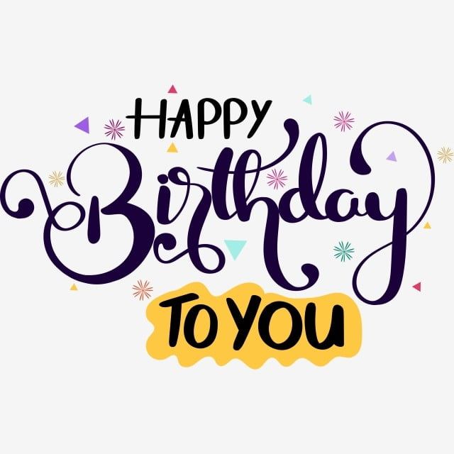 Detail Happy Birthday To You Clipart Nomer 15