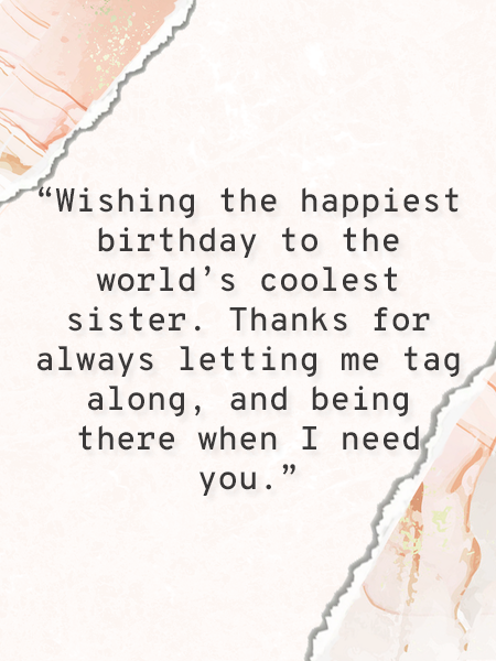 Detail Happy Birthday To You Sister Quotes Nomer 49