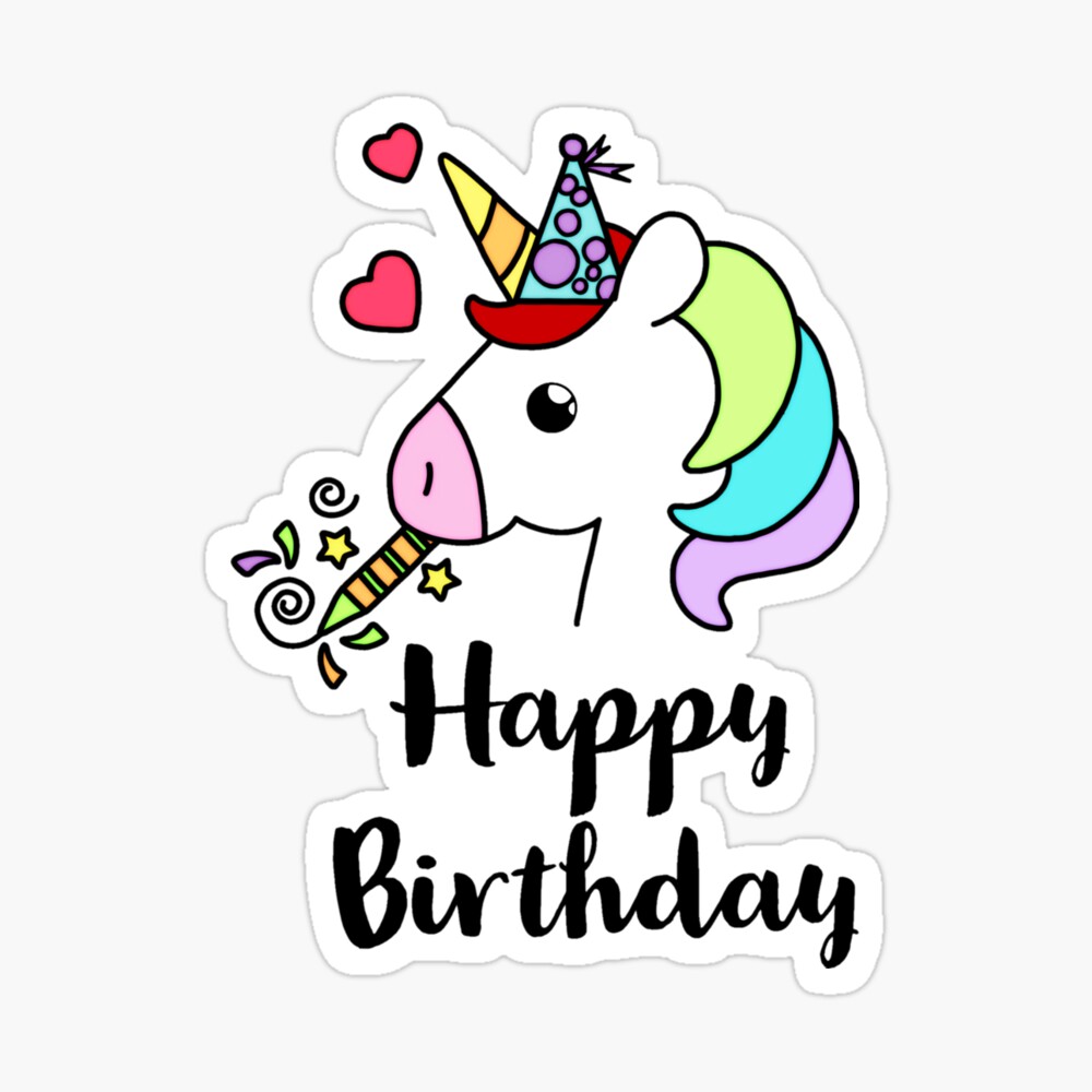 Detail Happy Birthday Unicorn Clipart Nomer 17