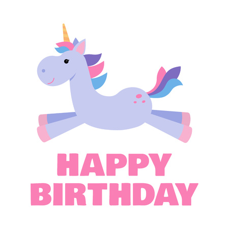 Detail Happy Birthday Unicorn Clipart Nomer 26