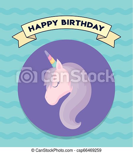 Detail Happy Birthday Unicorn Clipart Nomer 34