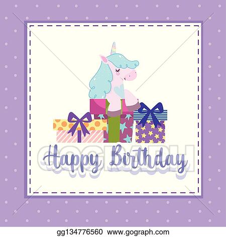 Detail Happy Birthday Unicorn Clipart Nomer 36