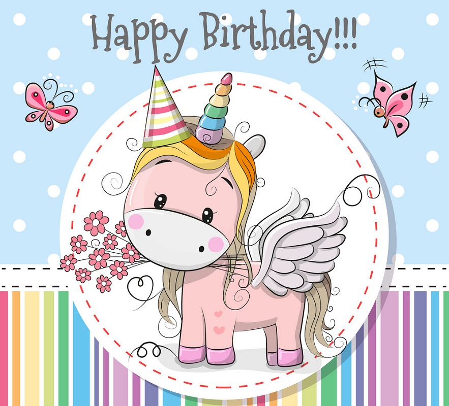 Detail Happy Birthday Unicorn Clipart Nomer 5