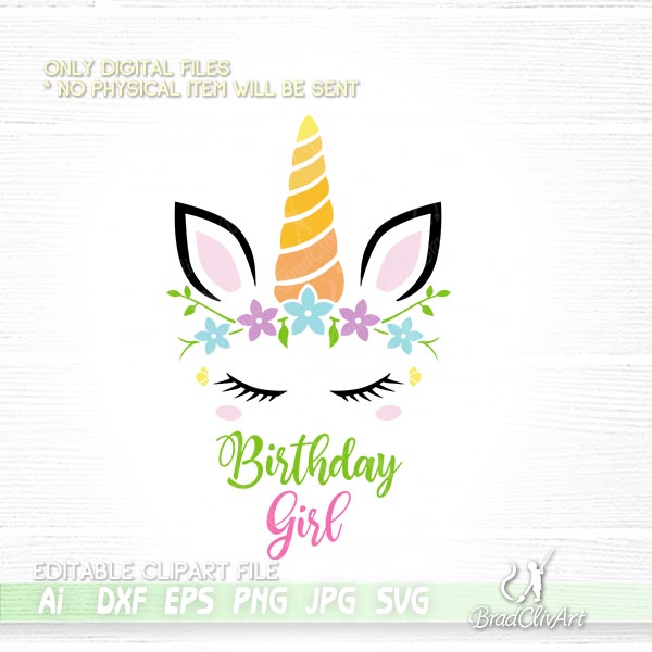 Detail Happy Birthday Unicorn Clipart Nomer 41