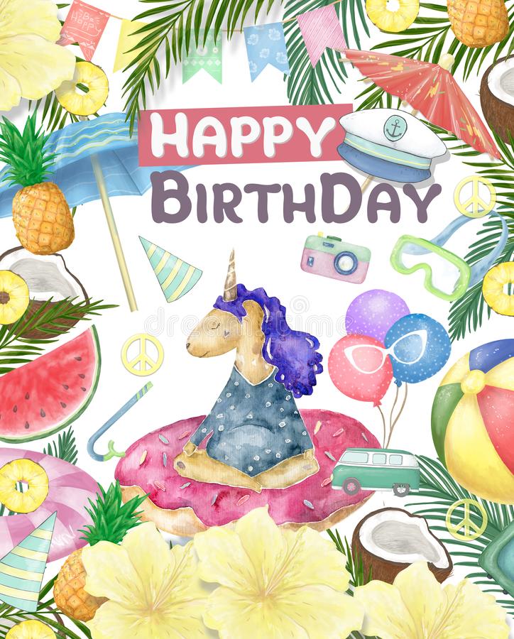 Detail Happy Birthday Unicorn Clipart Nomer 43