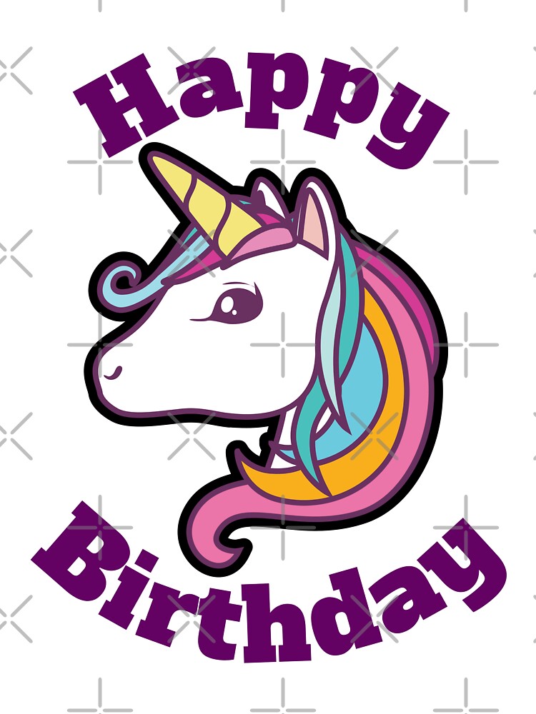 Detail Happy Birthday Unicorn Clipart Nomer 47
