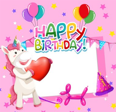 Detail Happy Birthday Unicorn Clipart Nomer 52