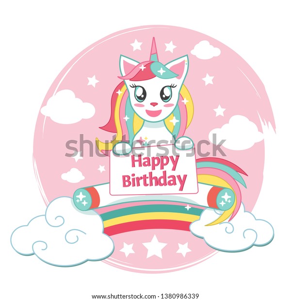 Detail Happy Birthday Unicorn Clipart Nomer 58