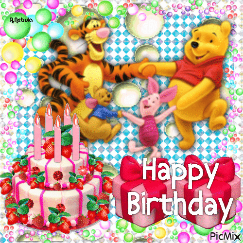 Detail Happy Birthday Winnie The Pooh Images Nomer 48