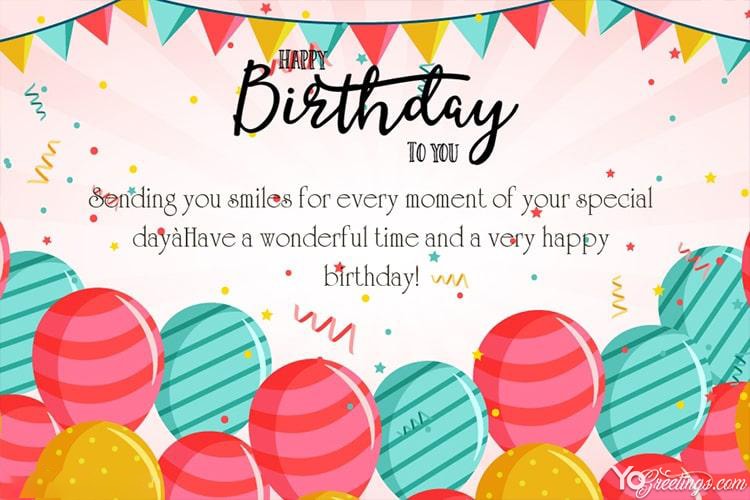 Detail Happy Birthday Wishes Free Download Nomer 3