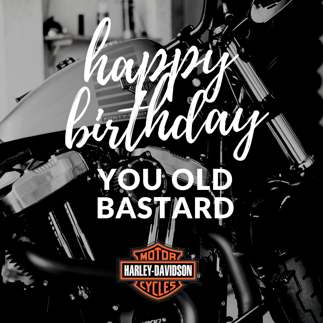 Detail Happy Birthday With Harley Davidson Images Nomer 17