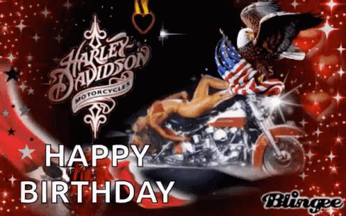 Detail Happy Birthday With Harley Davidson Images Nomer 44