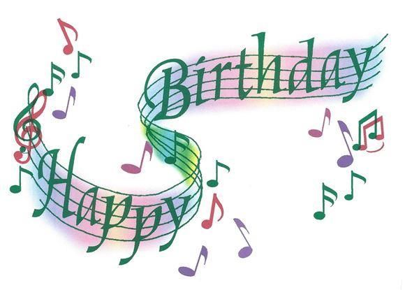 Detail Happy Birthday With Music Notes Images Nomer 2