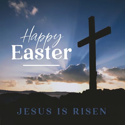 Detail Happy Easter Jesus Is Risen Nomer 51