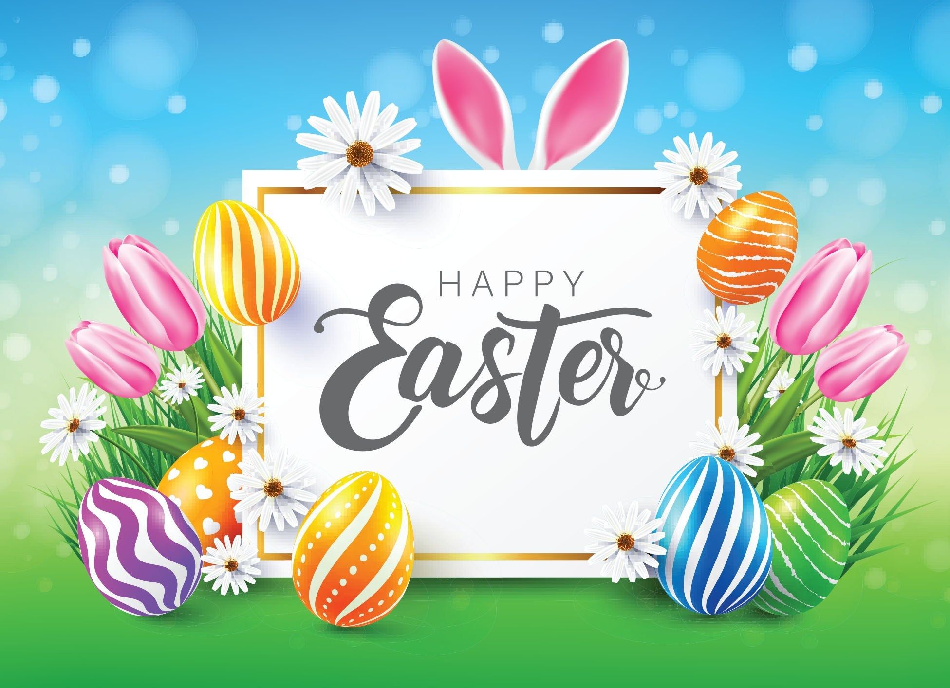 Detail Happy Easter Wallpaper Nomer 57