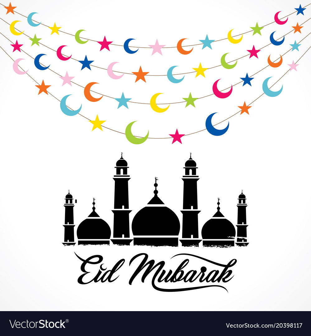 Detail Happy Eid Mubarak Design Nomer 4