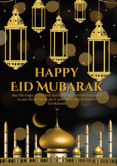 Detail Happy Eid Mubarak Design Nomer 42