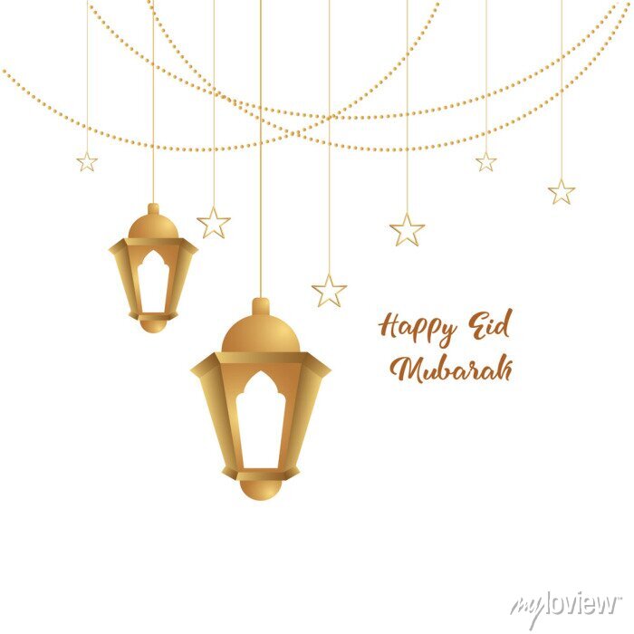 Detail Happy Eid Mubarak Design Nomer 9