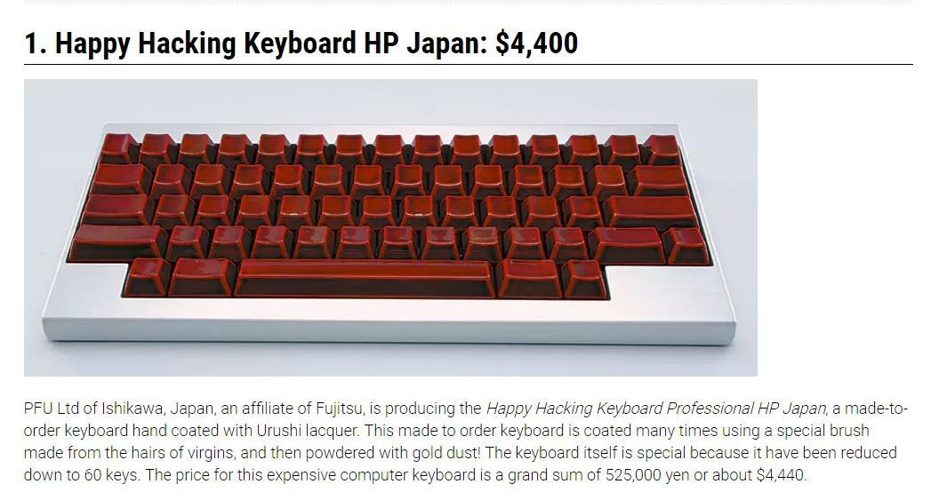 Detail Happy Hacking Keyboard Nomer 22