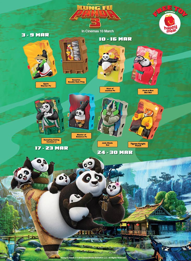 Detail Happy Meal Kung Fu Panda 3 Nomer 3