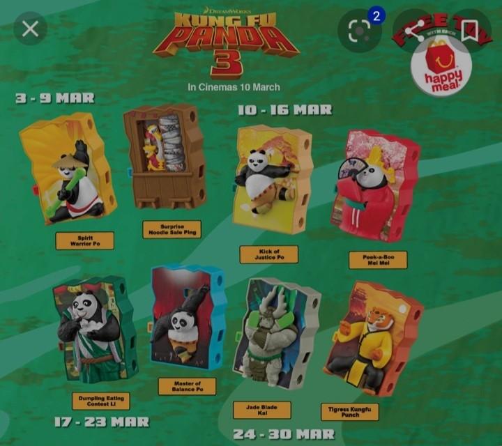 Detail Happy Meal Kung Fu Panda 3 Nomer 22