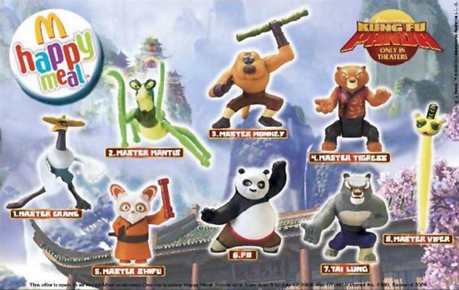 Detail Happy Meal Kung Fu Panda 3 Nomer 39