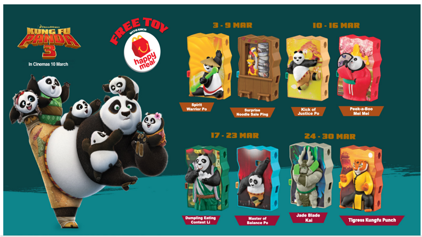 Detail Happy Meal Kung Fu Panda 3 Nomer 6