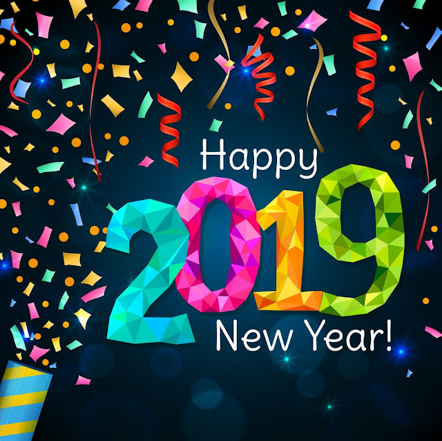 Detail Happy New Year 2019 Wallpaper Nomer 41