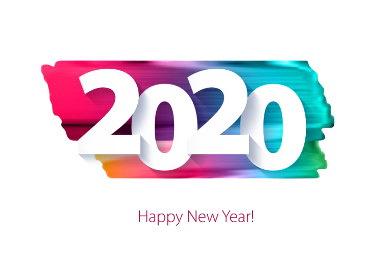 Detail Happy New Year 2020 Png Nomer 8