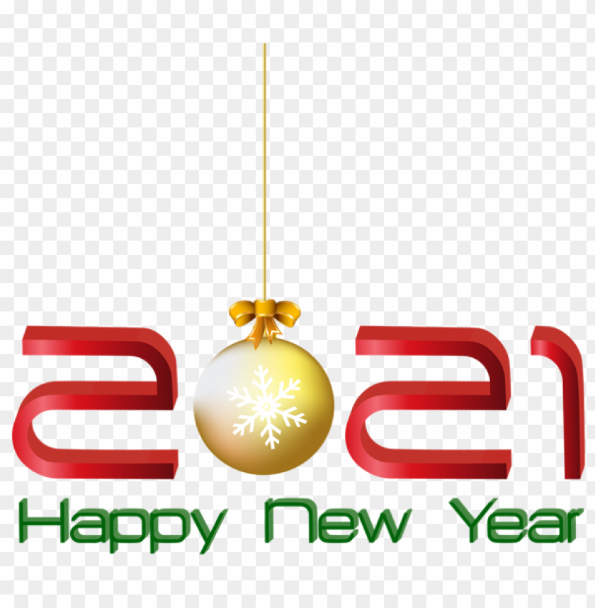 Detail Happy New Year 2021 Png Nomer 29