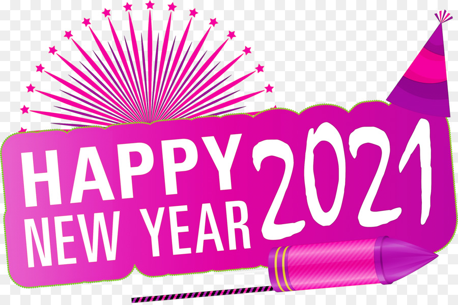 Detail Happy New Year 2021 Png Nomer 48