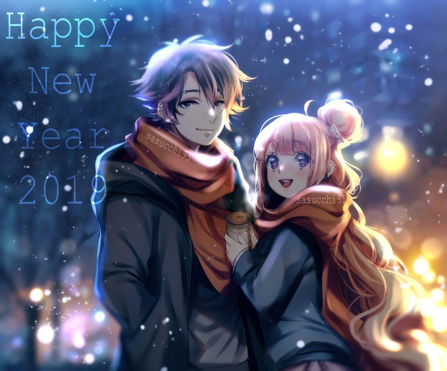 Detail Happy New Year Anime Nomer 2