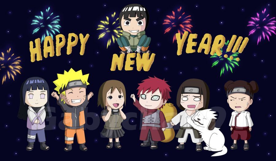 Detail Happy New Year Anime Nomer 20