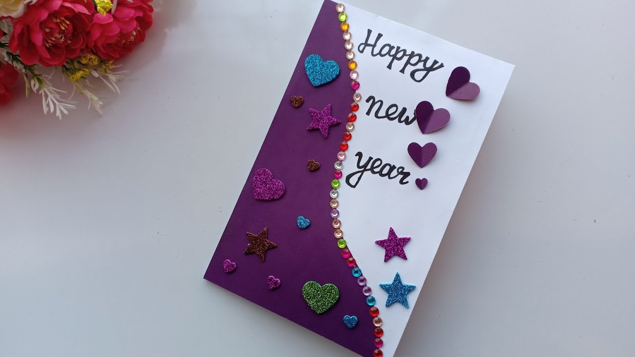 Detail Happy New Year Card Nomer 25