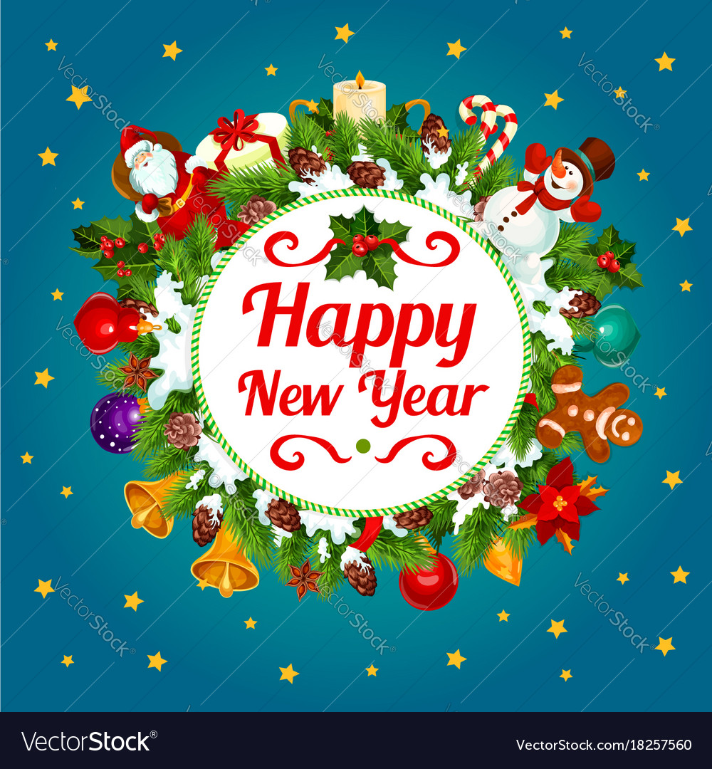 Detail Happy New Year Card Nomer 32