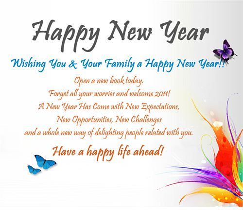 Detail Happy New Year Family Wish Quotes Nomer 25