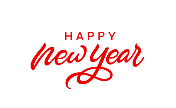 Detail Happy New Year Font Nomer 8