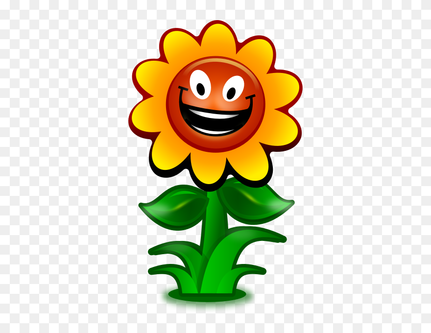 Detail Happy Sunflower Clipart Nomer 17