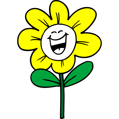 Detail Happy Sunflower Clipart Nomer 29