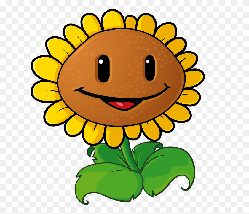 Detail Happy Sunflower Clipart Nomer 8