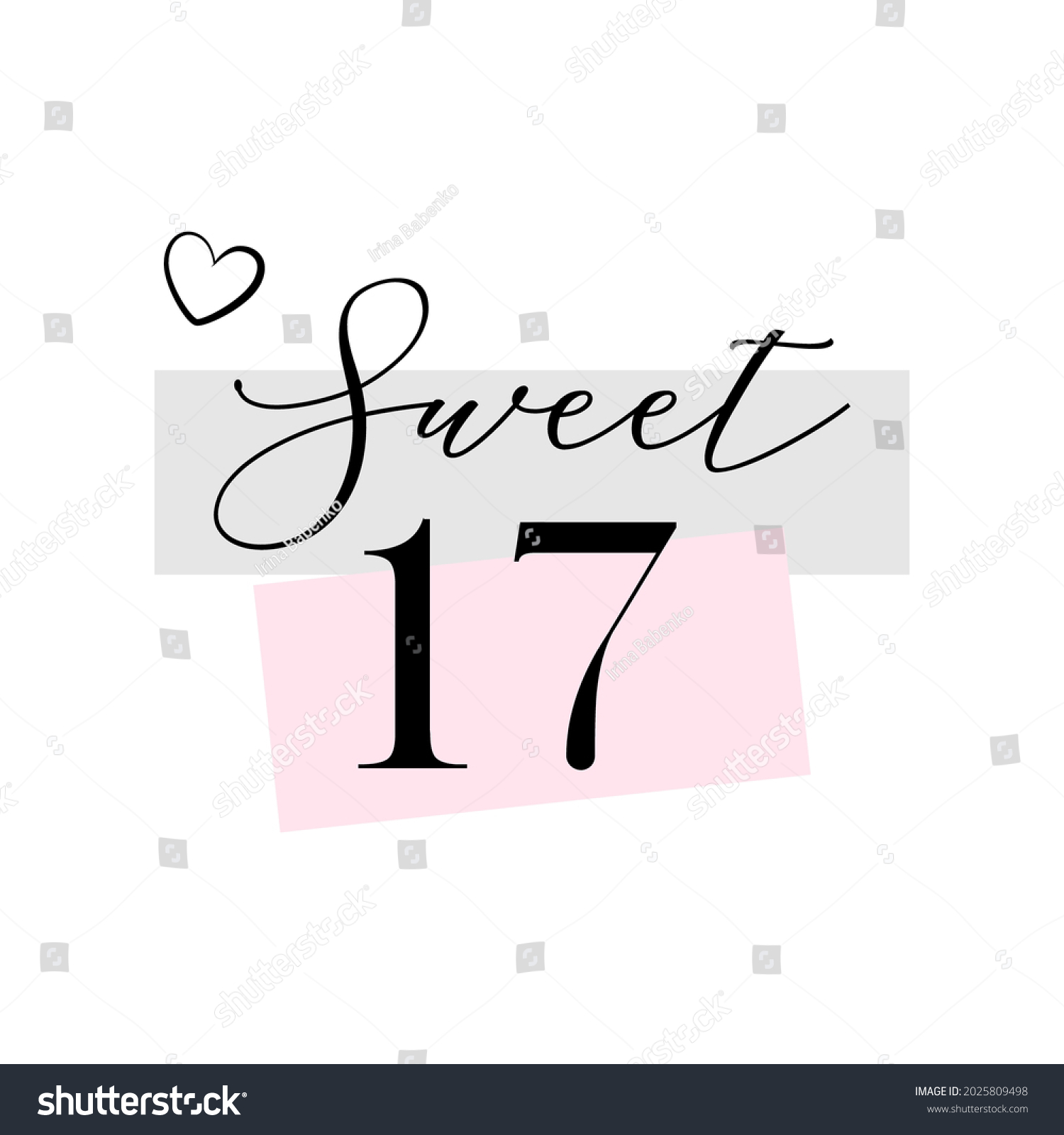 Detail Happy Sweet Seventeen Lettering Nomer 20