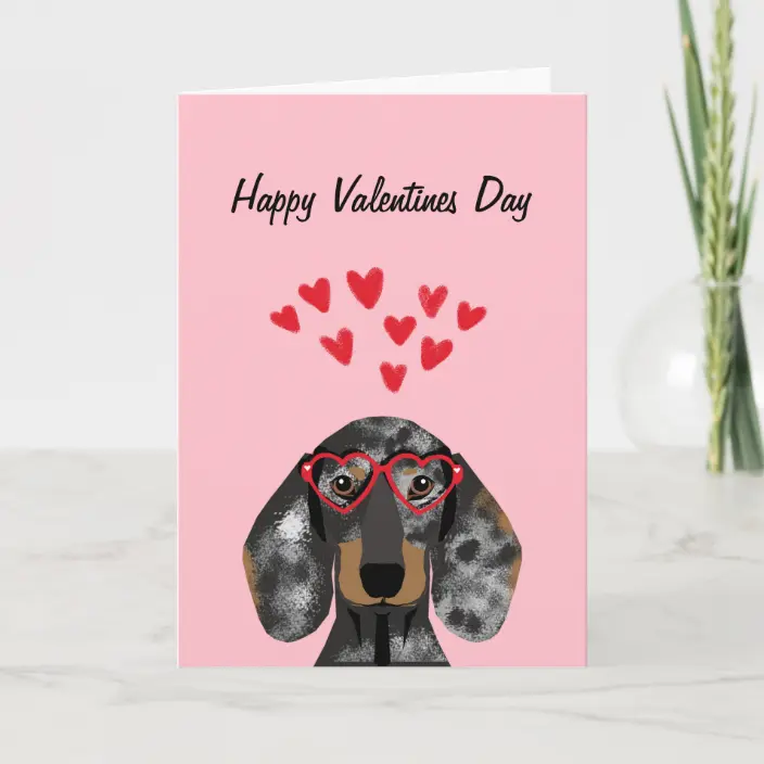 Detail Happy Valentines Day Dachshund Images Nomer 16