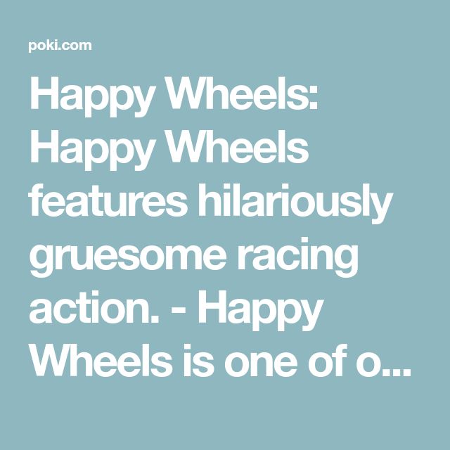 Detail Happy Wheels Game Poki Nomer 31