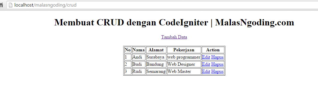 Detail Hapus Gambar Menggunakan Codeigniter Nomer 15