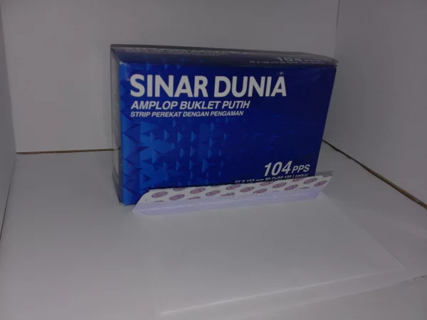 Detail Harga Amplop Putih Sinar Dunia Nomer 29