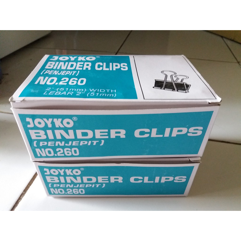 Detail Harga Binder Clip Kecil Nomer 10