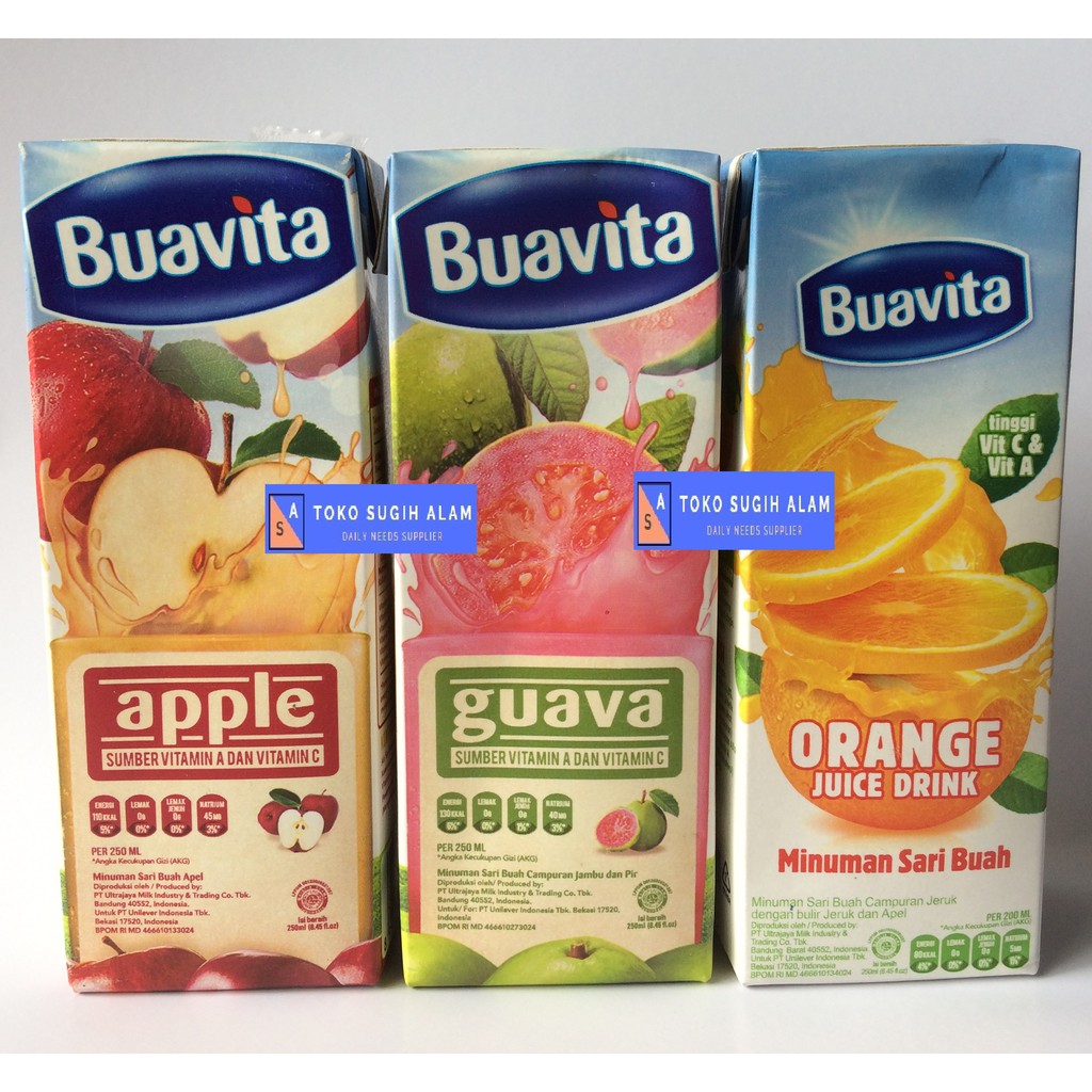 Detail Harga Buavita Jambu 250 Ml Nomer 36