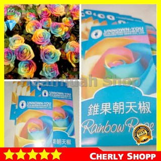 Detail Harga Bunga Mawar Rainbow Nomer 40