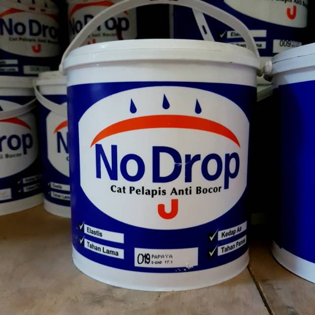 Detail Harga Cat No Drop Warna Putih Nomer 9