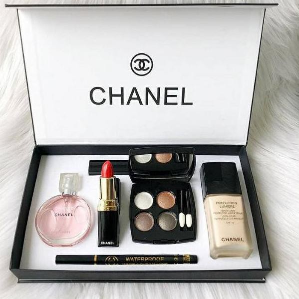 Detail Harga Chanel Makeup Set Original Nomer 49